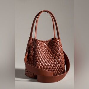 Anthropologie The Hollace Tote: Woven mini Bag